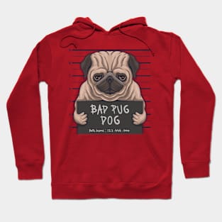 bad pug Hoodie